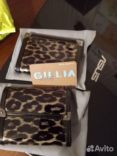 Кошелек и картхолдер Gillian Италия новый