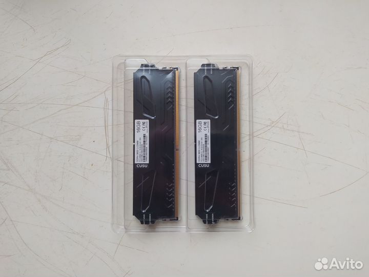 Оперативная память Cusu DDR4 32Gb XMP 3600
