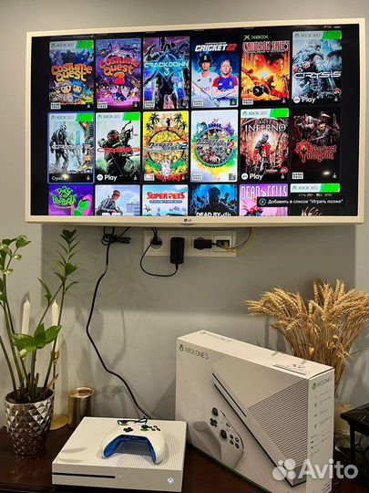 Xbox one s 1tb +400 игр