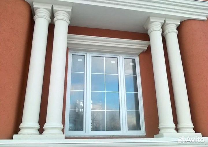 Фасадный декор колонна