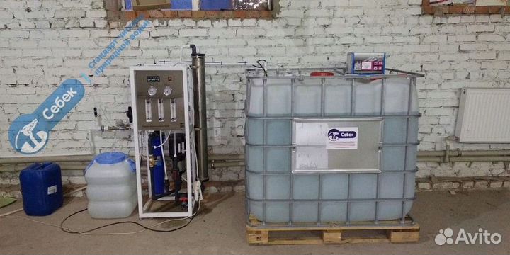 Обратный осмос. Очистка воды от железа