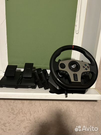 Игровой руль dexp wheelman pro