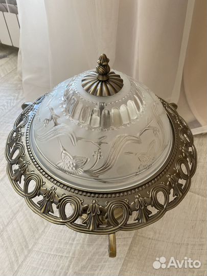 Люстра кованная