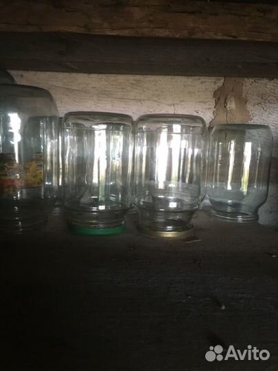 Банки стеклянные 0,5 - 0,7 - 1 л