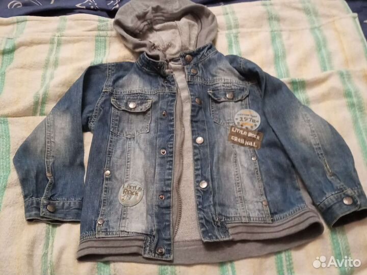 Джинсовая куртка - 2 шт