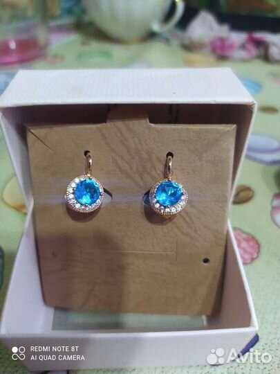 Серебряные серьги