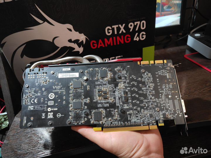 Видеокарта msi gtx 970