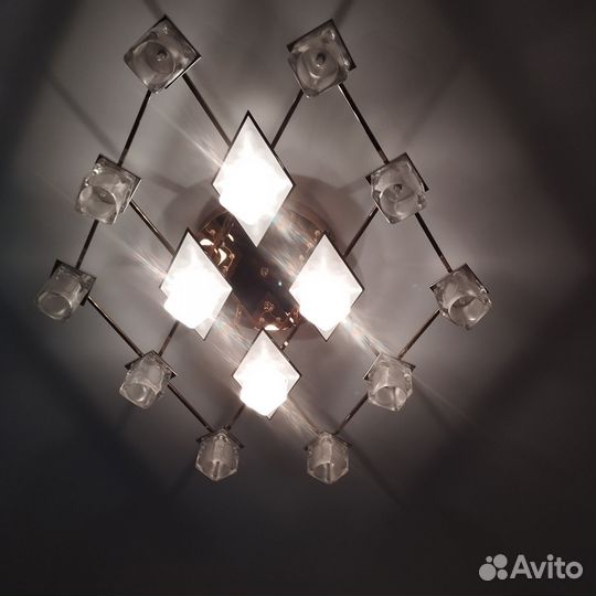 Люстра потолочная бу