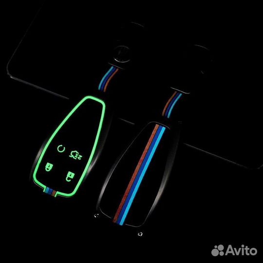 Чехол для ключа Changan Uni-K/ Чанган Юни-К silver