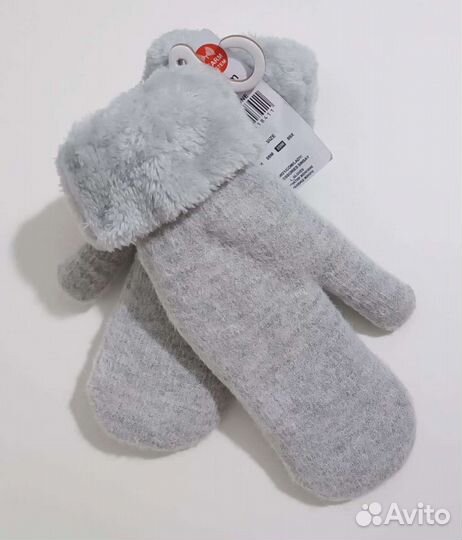 Варежки зимние женские