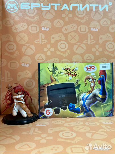 Игровая приставка 16bit Червяк Джим (140 в 1)