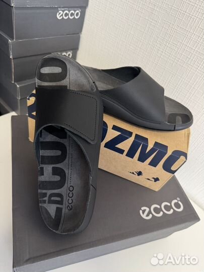 38,39,41 шлепанцы ecco новые