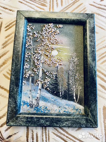 Картина из натурального камня