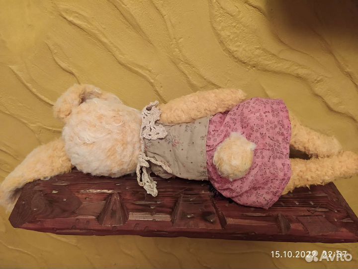 Вязаная зайка сплюшка