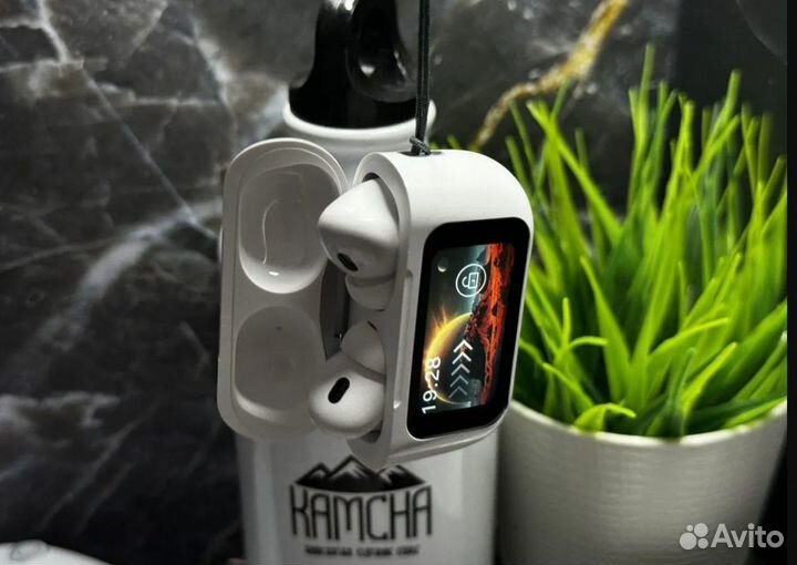 Наушники Airpods с экраном