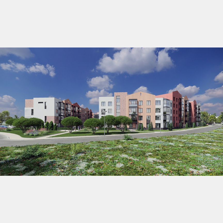 3-к. квартира, 89,8 м², 1/5 эт.