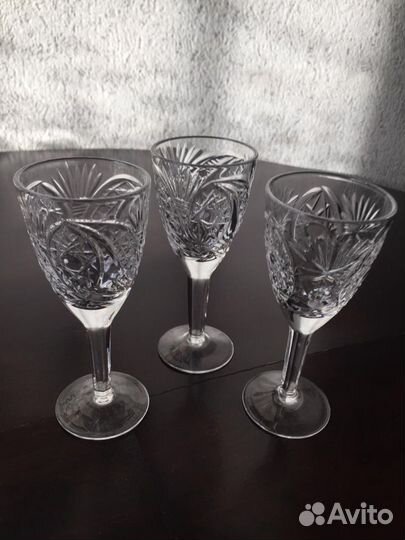 Бокал рюмка хрусталь СССР