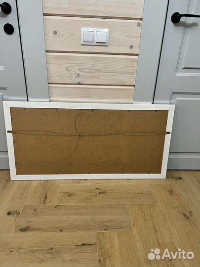 Картина из алмазной мозаики в рамке под стеклом