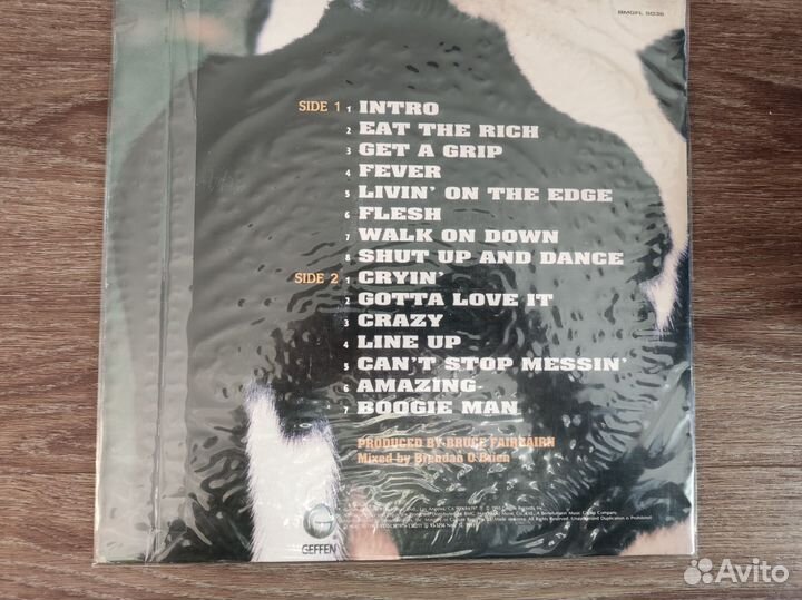 Aerosmith Get A Grip LP Korea