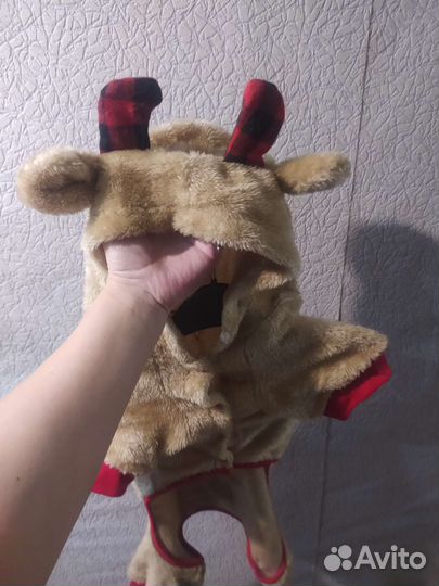 Продам новогодний комбинезон для собаки