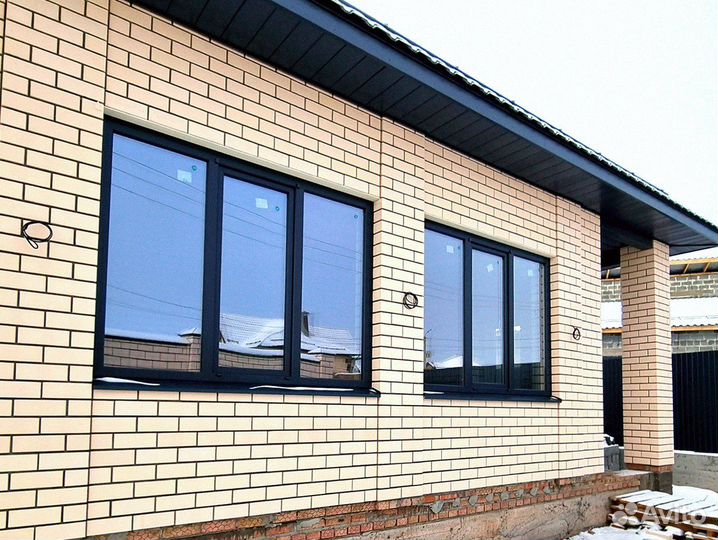 Окно пластиковое 1400 на 2050