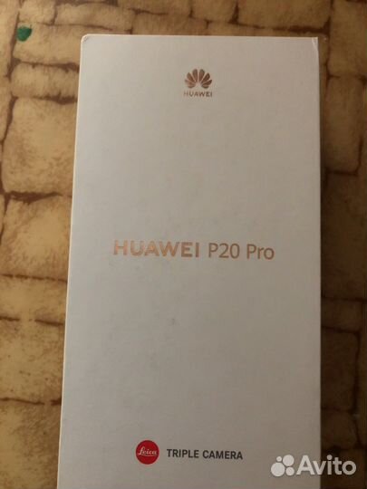 Телефон huawei p20 pro