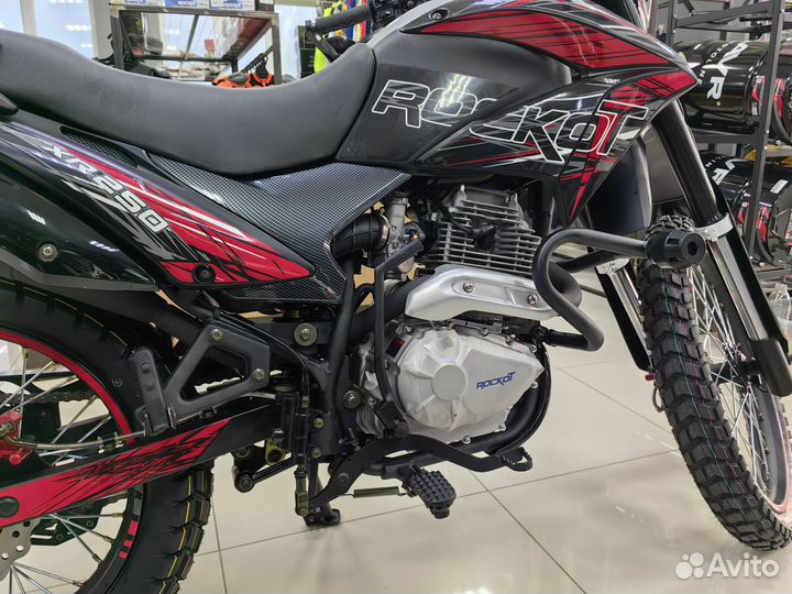 Мотоцикл эндуро rockot XR250 птс турэндуро рокот