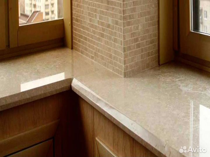 Подоконники из искусственного камня