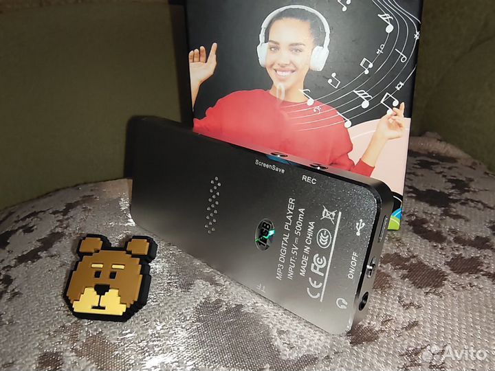 MP3 плеер в металлическом корпусе