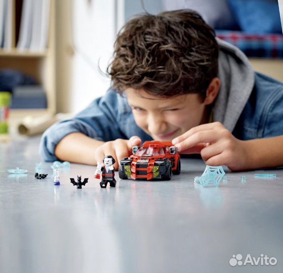 Lego Marvel Майлз Моралес против Морбиуса