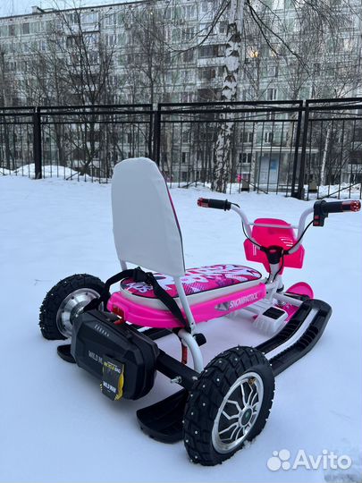 Электрический снегокат для детей Snow Razor