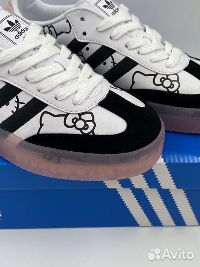 Кроссовки Adidas Samba hello kitty