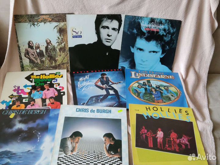 Пластинки виниловые