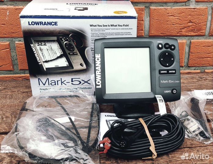 Новый эхолот Lowrance Mark 5x dsi