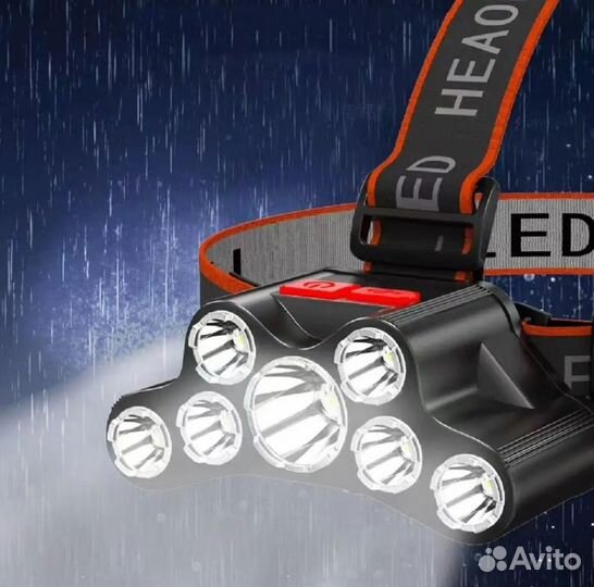Супер яркий Налобный фонарь