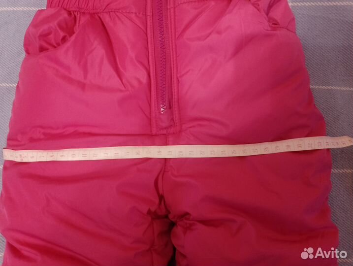 Зимний полукомбинезон для девочки 86
