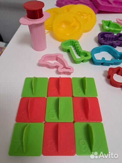 Play doh и другие формочки для лепки