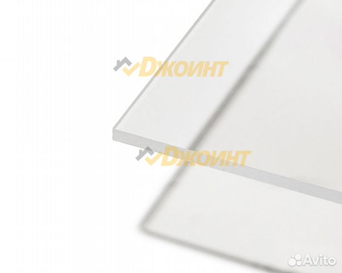 Оргстекло 4 мм Прозрачное