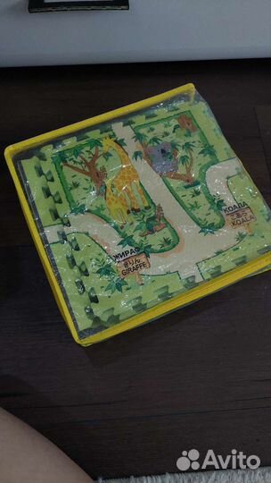 Коврик-пазл зоопарк