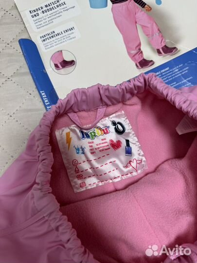 Штаны непромокаемые 86 92 lupilu