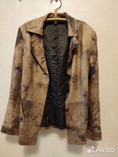 Куртка кожаная женская р.44-46, натуральная