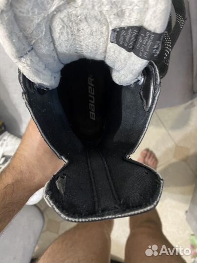 Хоккейные коньки bauer 2,5 34 размер