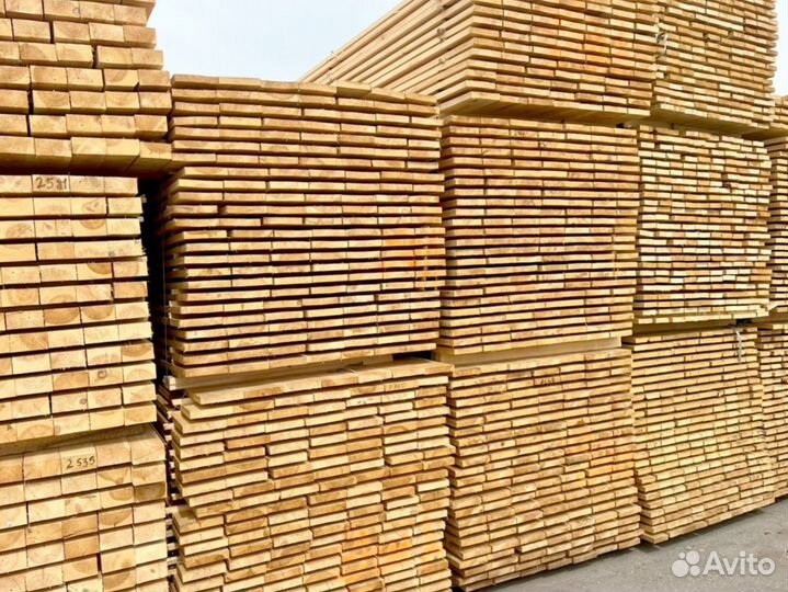 Брус обрезной 100х200х6000мм