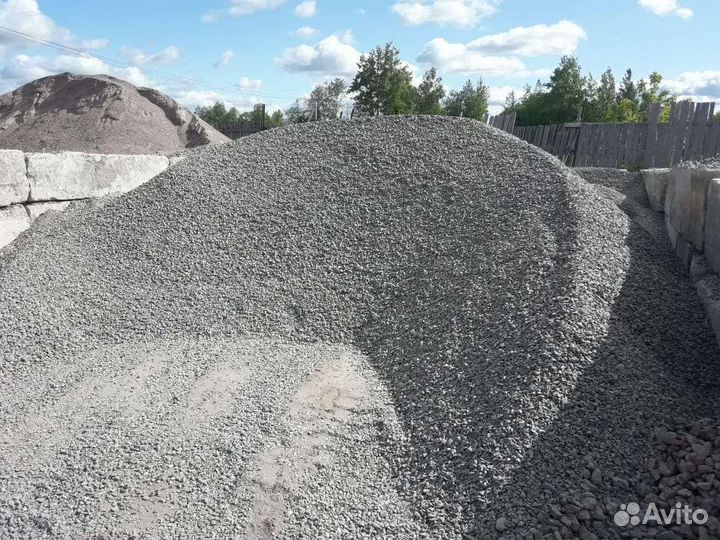 Песок щебень отсев доставка