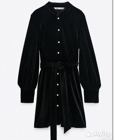 Платье бархат