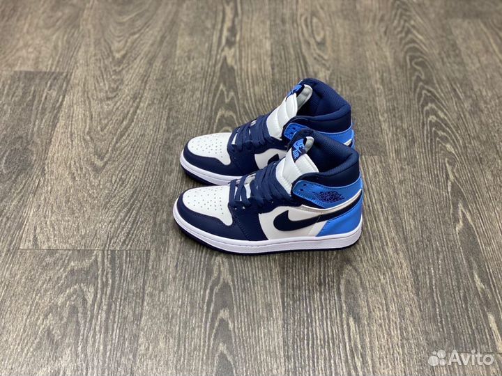 Кроссовки Air Jordan 1 Obsidian (36-45)