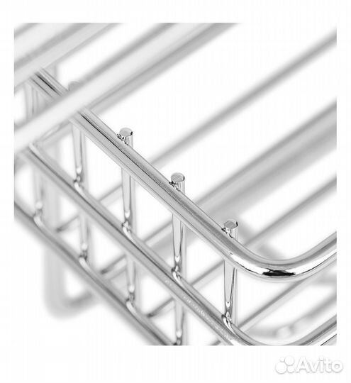 Полка для ванной чмз 250х109х530 мм тройная на шур