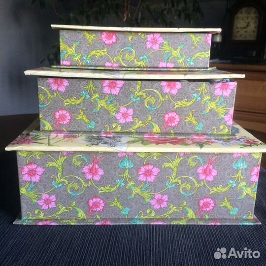 Шкатулки, 3шт