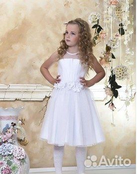 Новое нарядное платье для девочки 6-7 лет