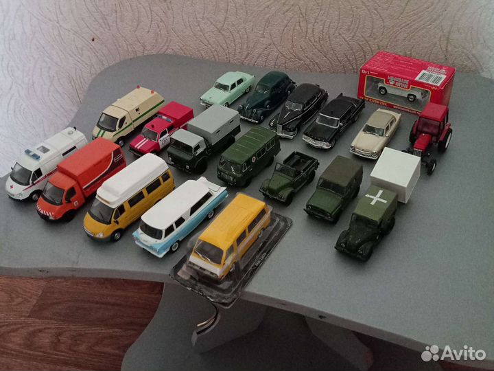 Машинки модели СССР 1 43